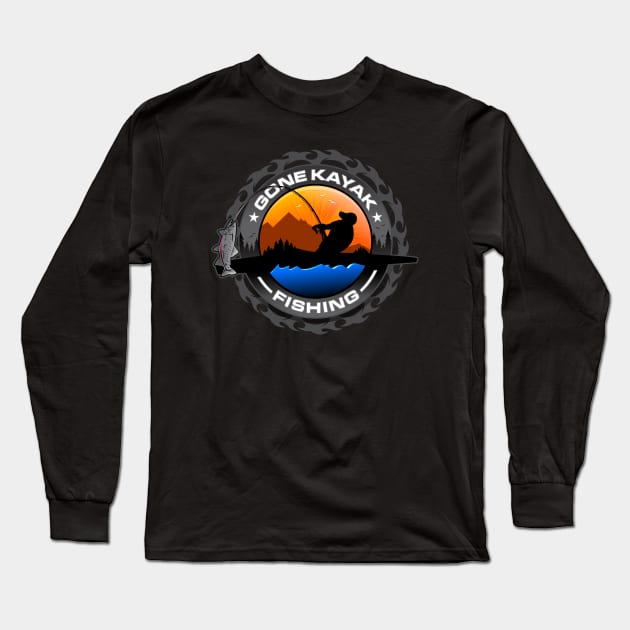 fishing Long Sleeve T-Shirt by razrgrfx